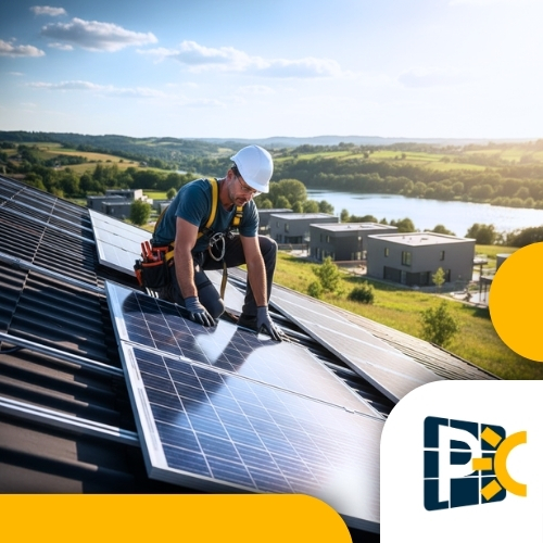 Instalação de Módulos<br> Fotovoltaicos